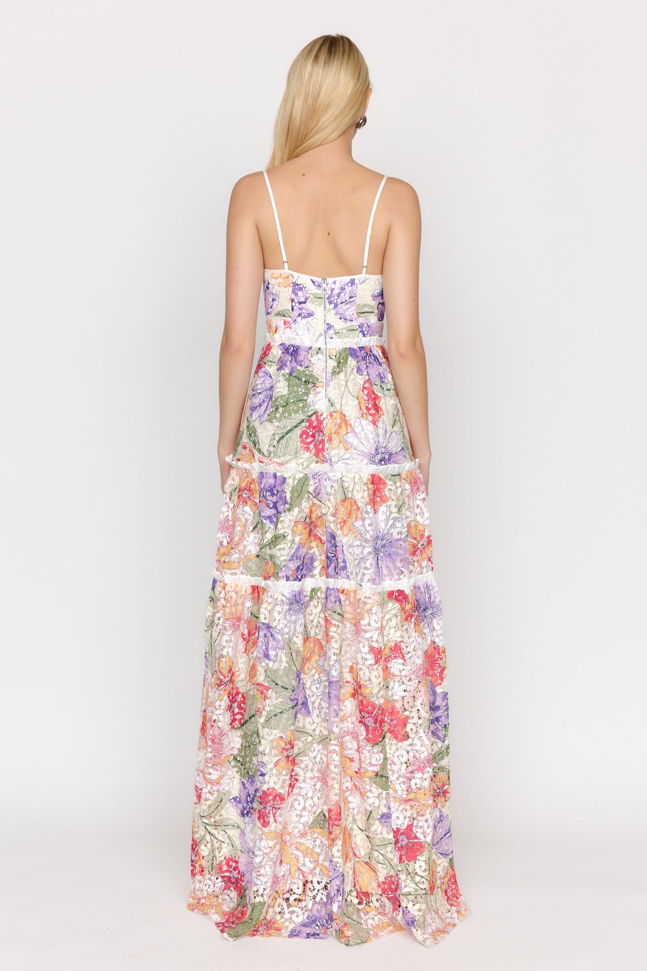 Demi Dress | White Bouquet