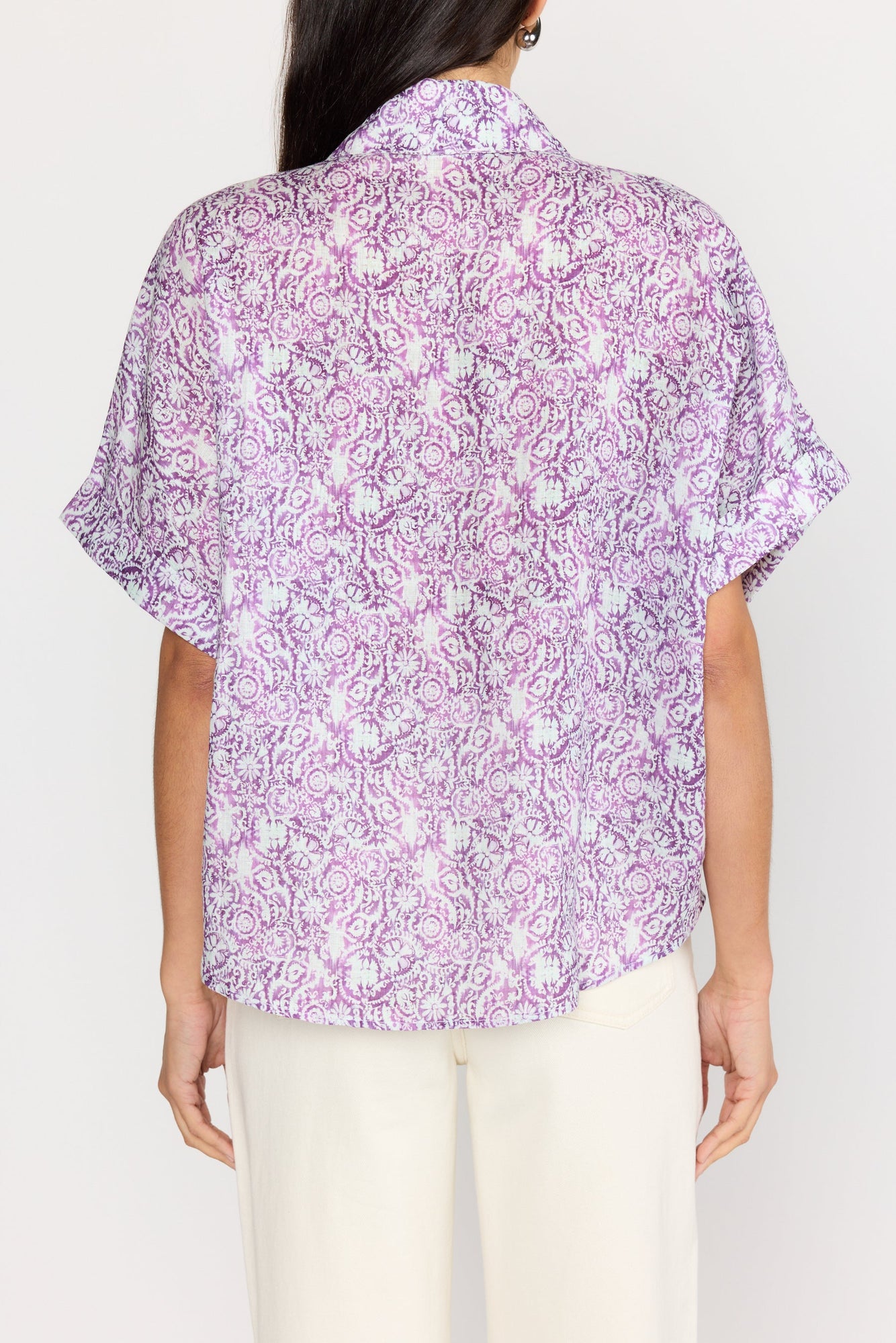 Lilian top | Amethyst Scroll