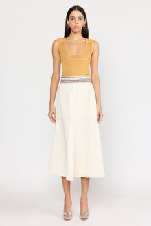 Solange Skirt | Ecru Mosaic