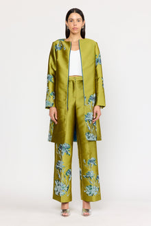 Porter Coat | Citron Orchid