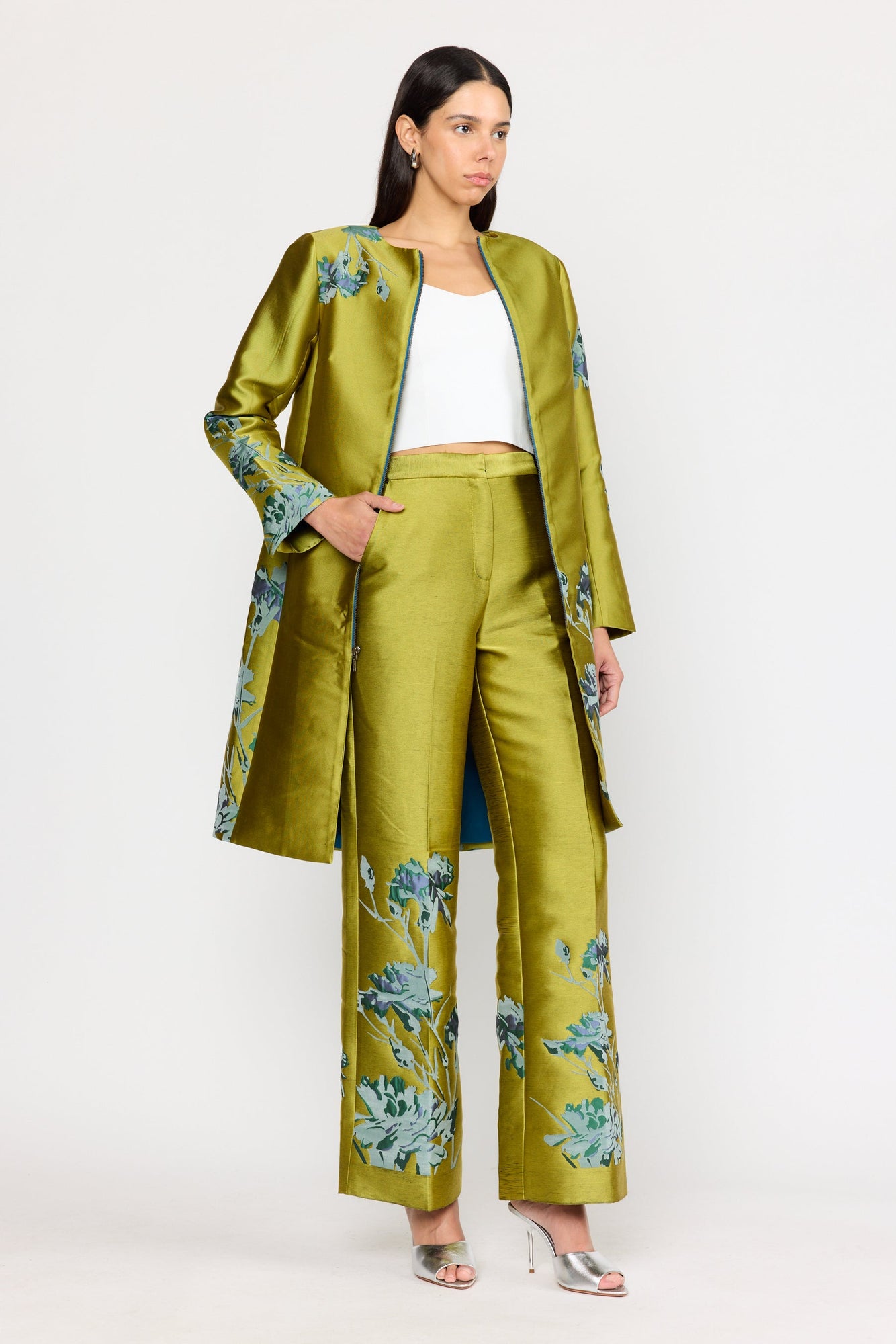 Porter Coat | Citron Orchid