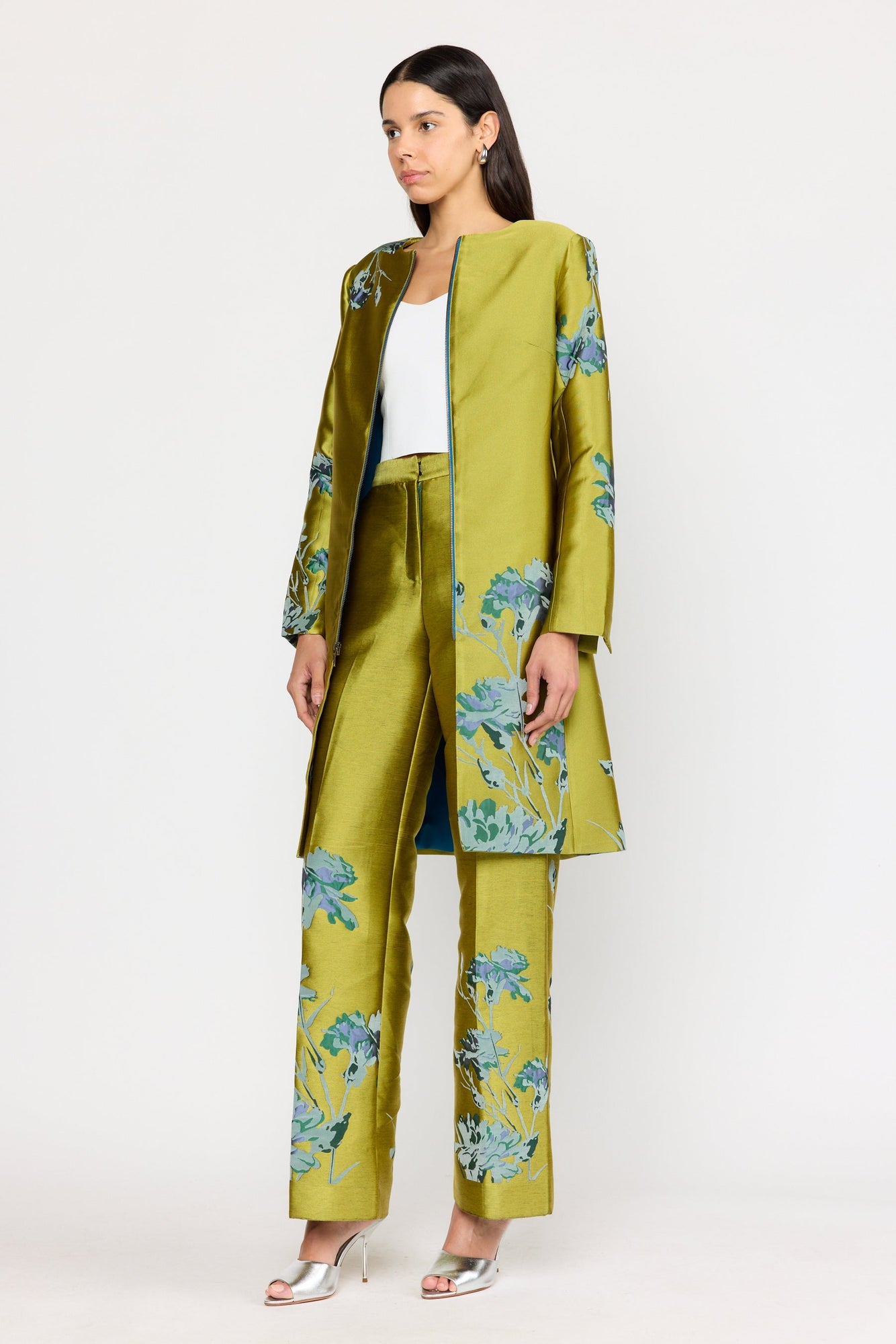 Porter Coat | Citron Orchid