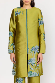 Porter Coat | Citron Orchid