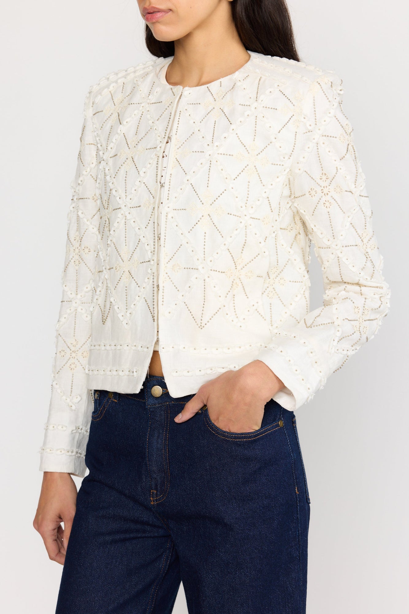 Jessie Jacket | White