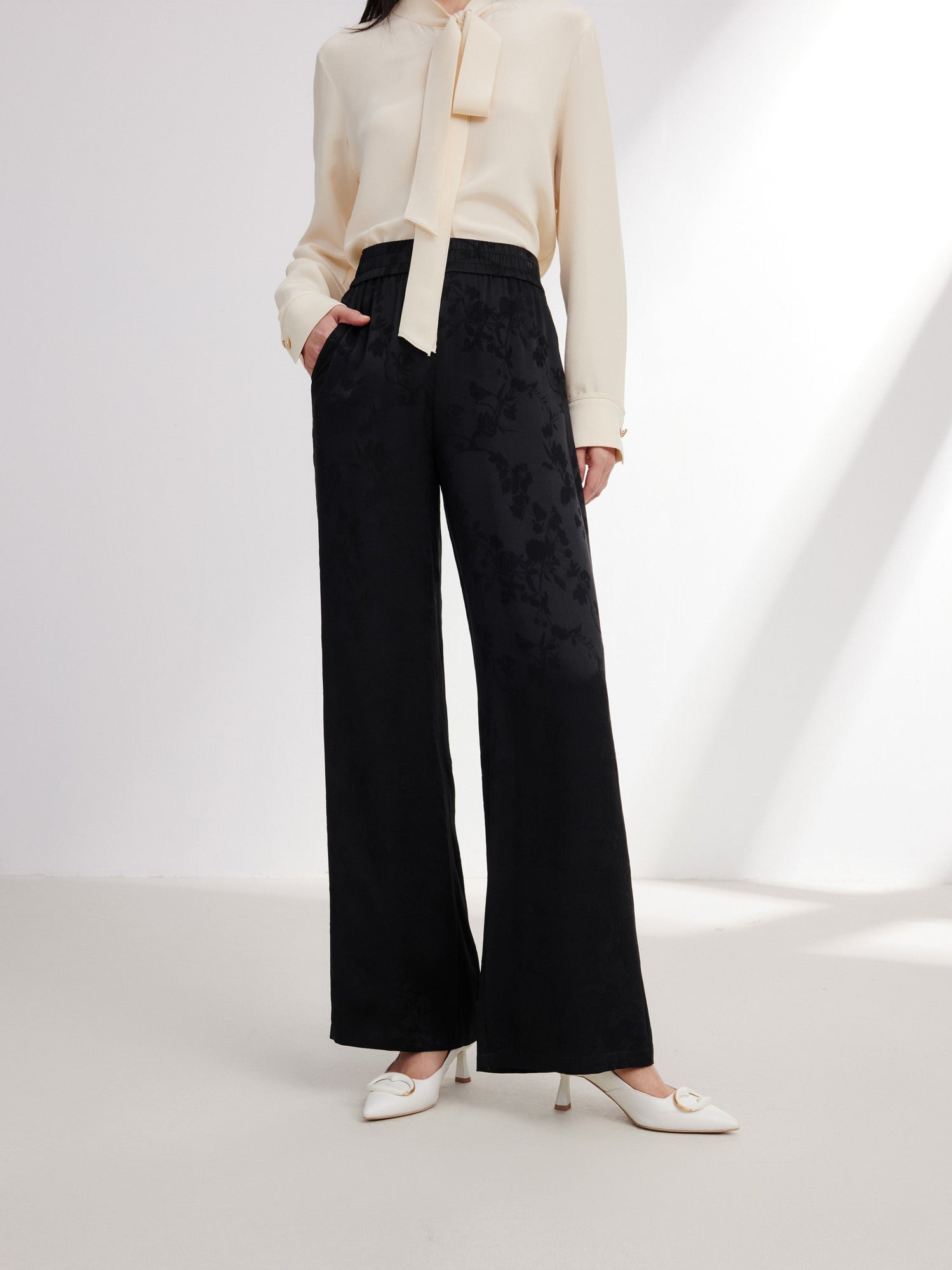 Straight Leg Pant | Black