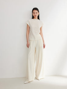 Cap Sleeve Tee | Ivory