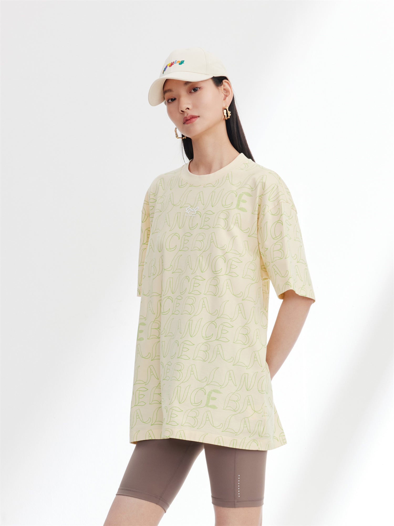 oversized T-Shirt | Beige