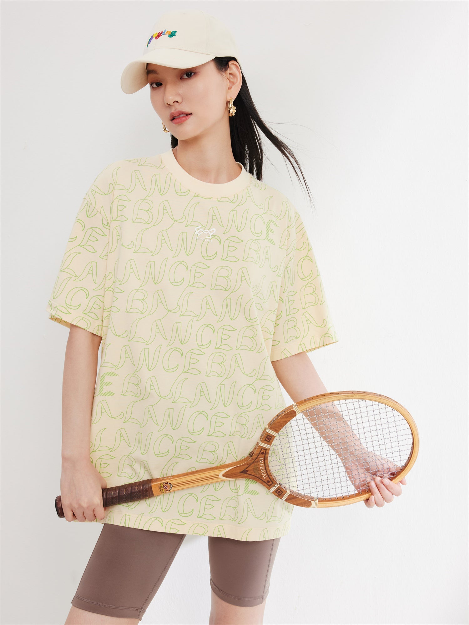 oversized T-Shirt | Beige