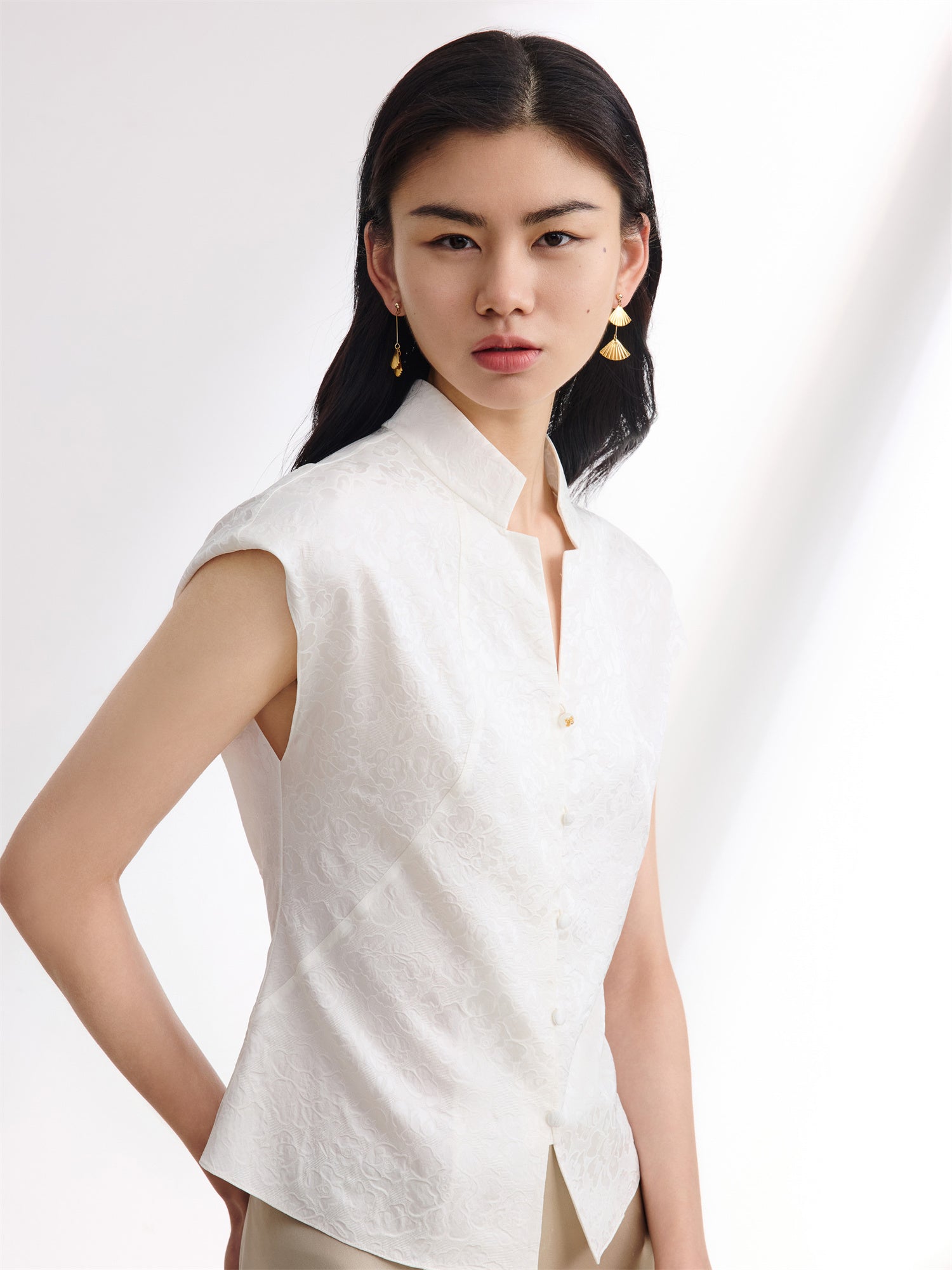 Short Sleeve Top | White
