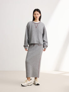 Midi Dress | Heather Grey