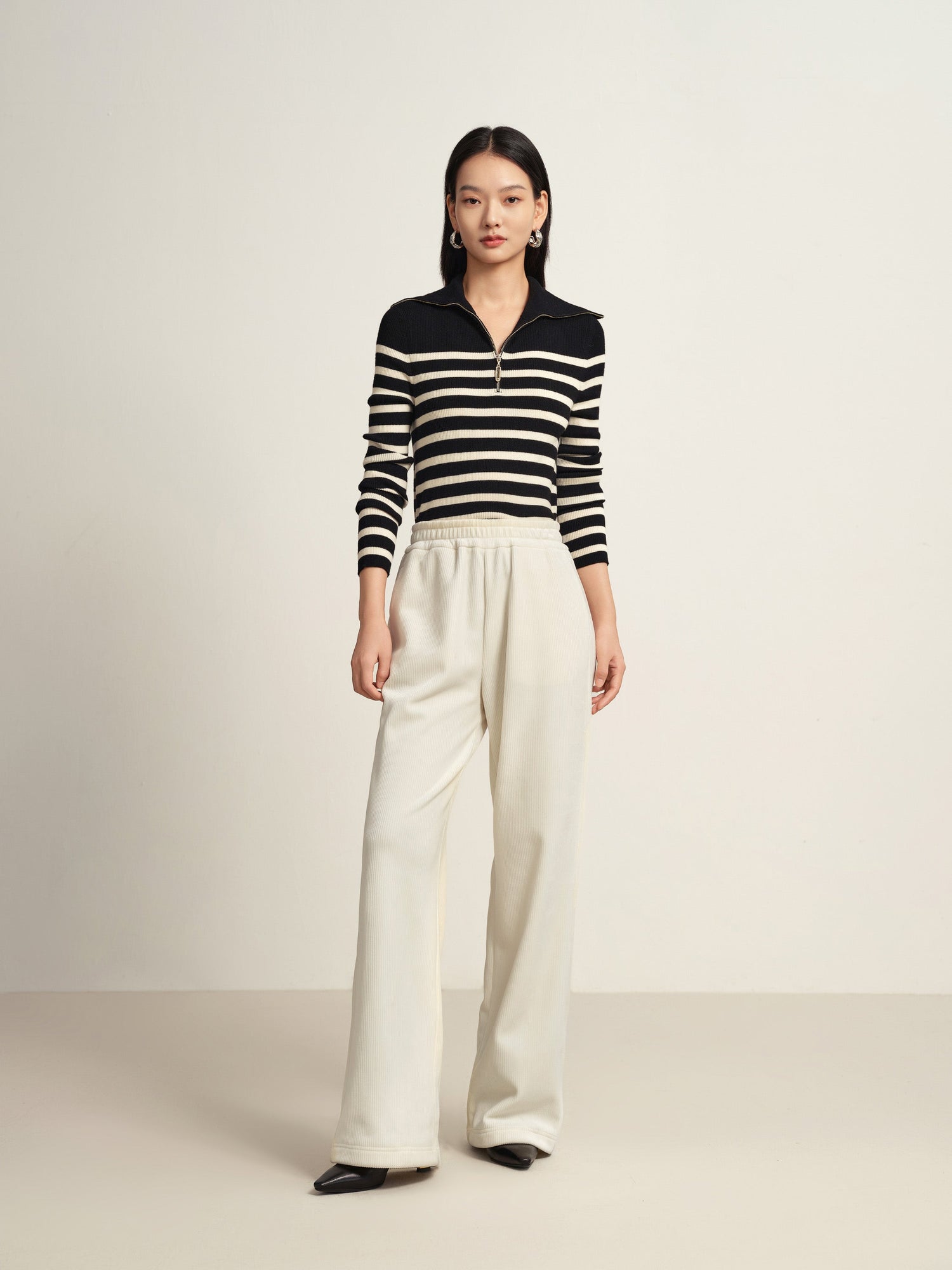 Casual Trousers | White