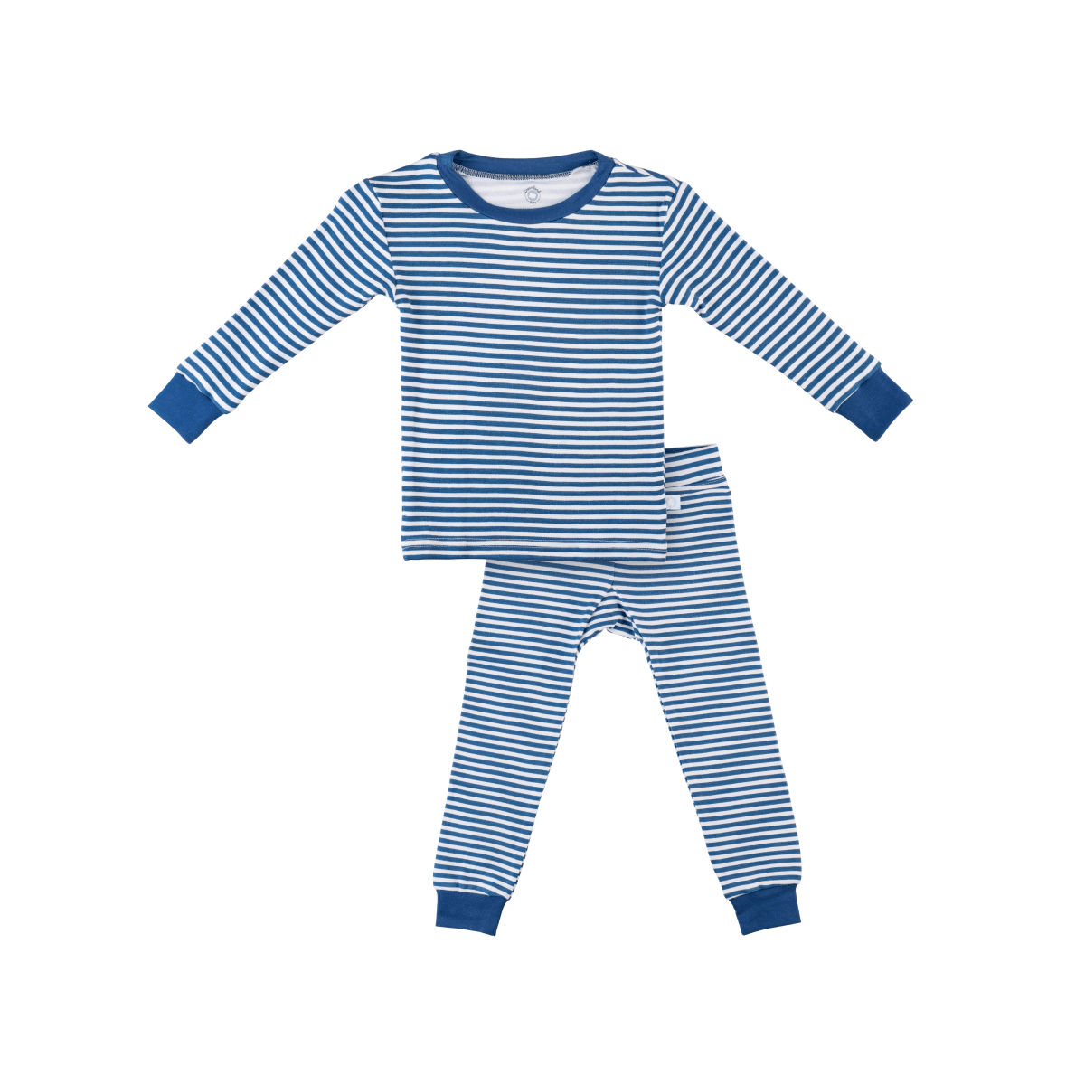 Toddler | /Kids Bamboo Pajamas | Navy Stripe (V1)