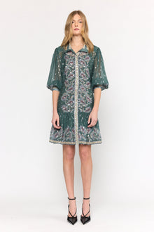 Emi Dress | Reseda Paisley