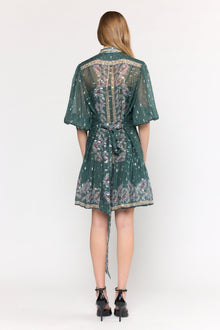 Emi Dress | Reseda Paisley