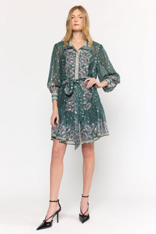 Emi Dress | Reseda Paisley