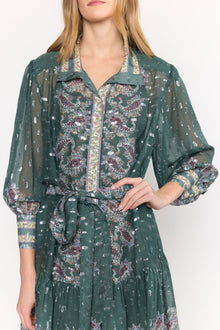 Emi Dress | Reseda Paisley
