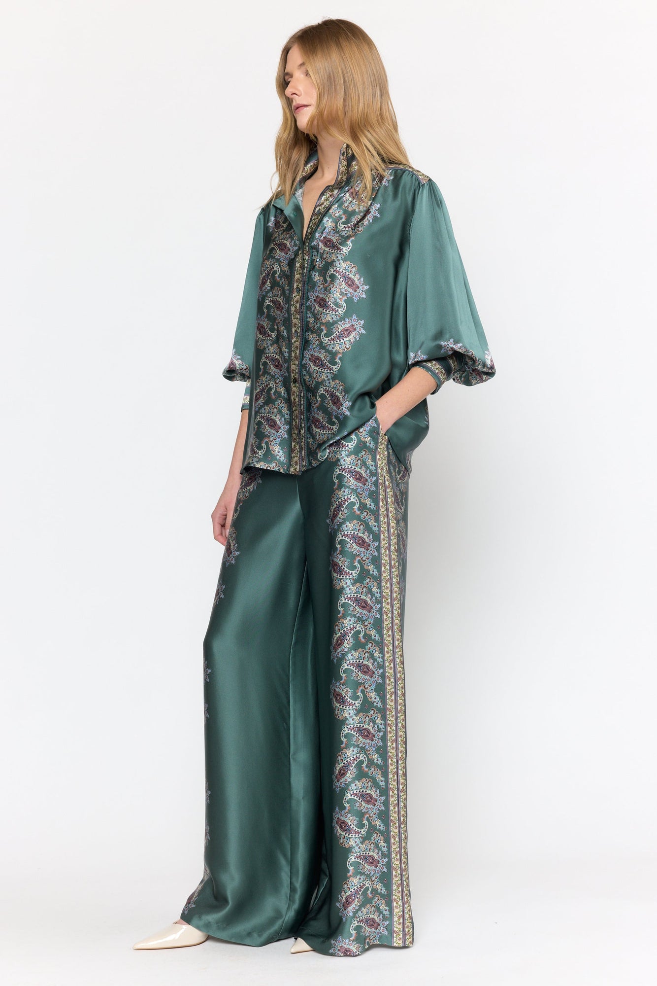 Paloma Top | Reseda Paisley