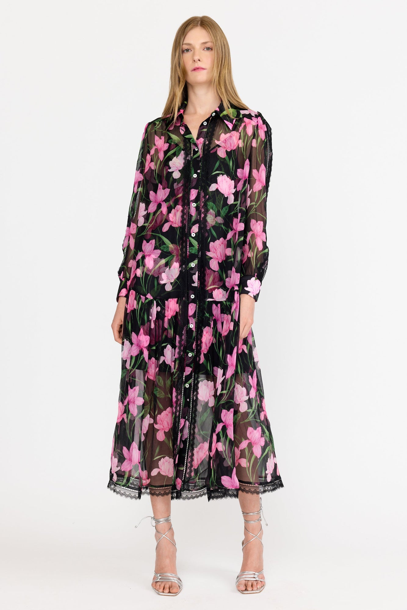 Kristina Dress | Onyx Florette