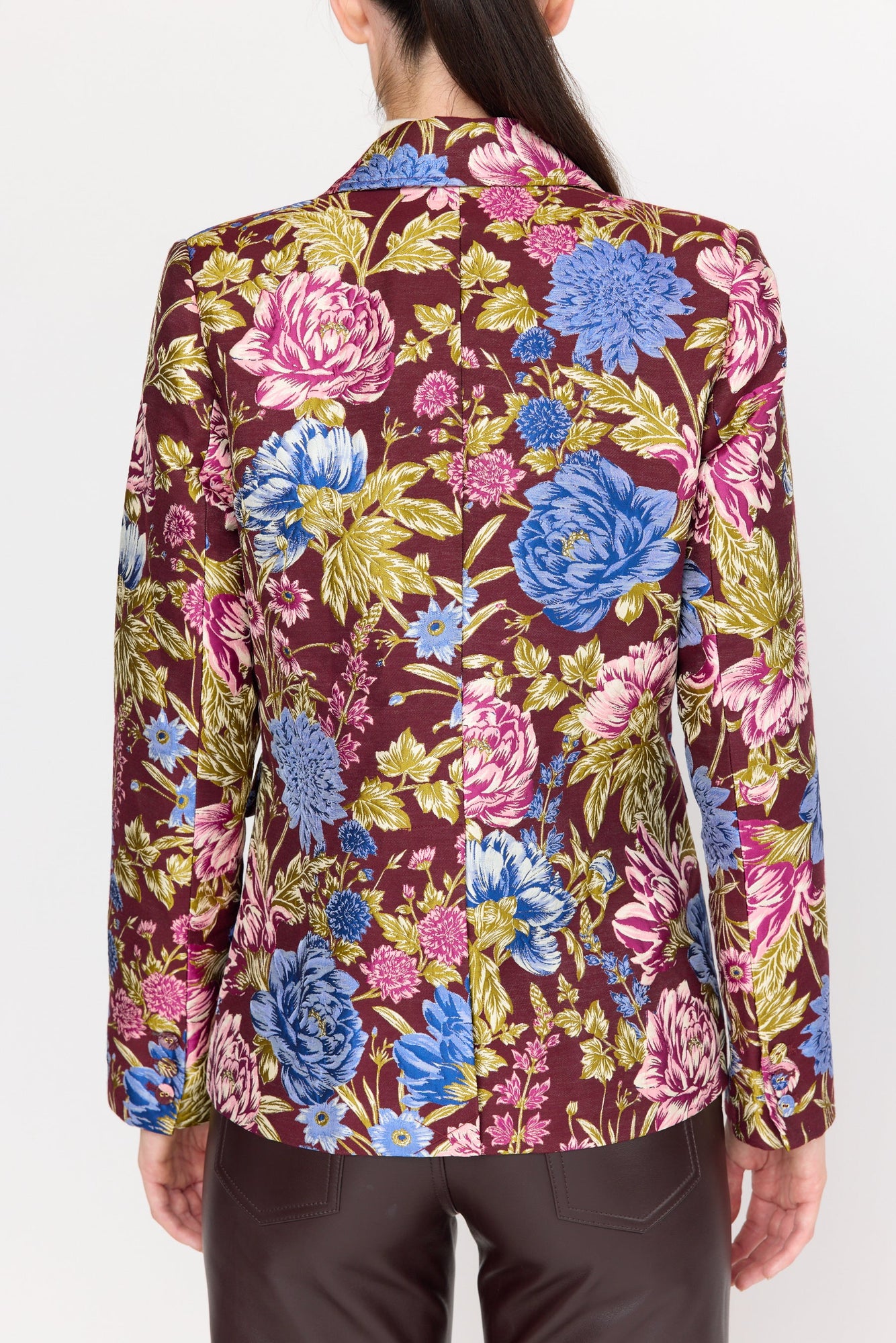 Soraya Blazer | Carmine Floral