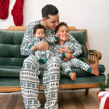 Men | Adult Bamboo Pajamas | Fair Isle Forest