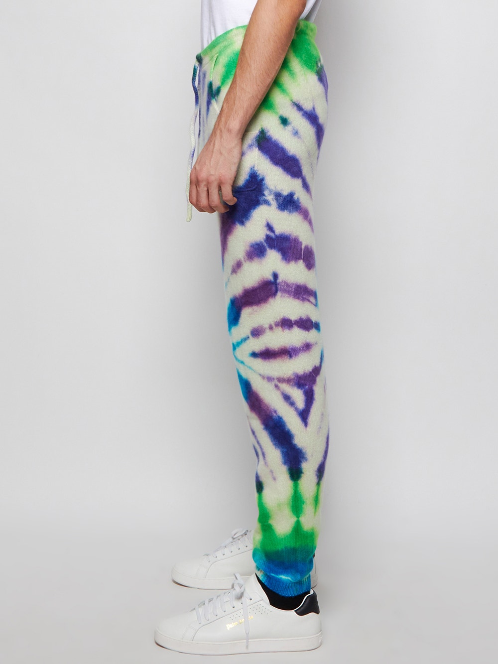 The Elder Statesman | Mordechai Swirl Cashmere Sweatpants