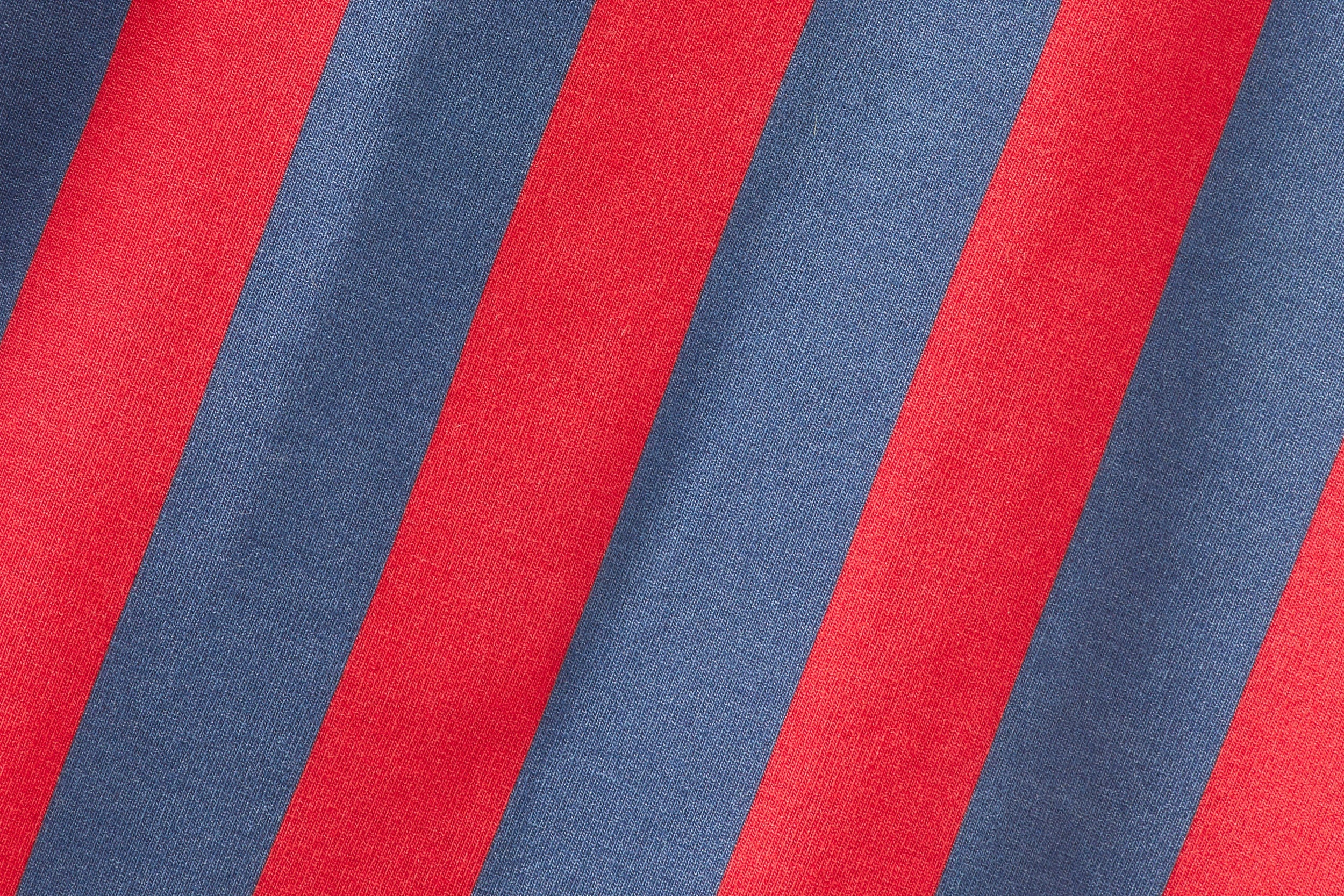 Blue/Red Stripe