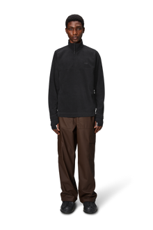Unisex | Addis Fleece Half Zip - V2 | Black