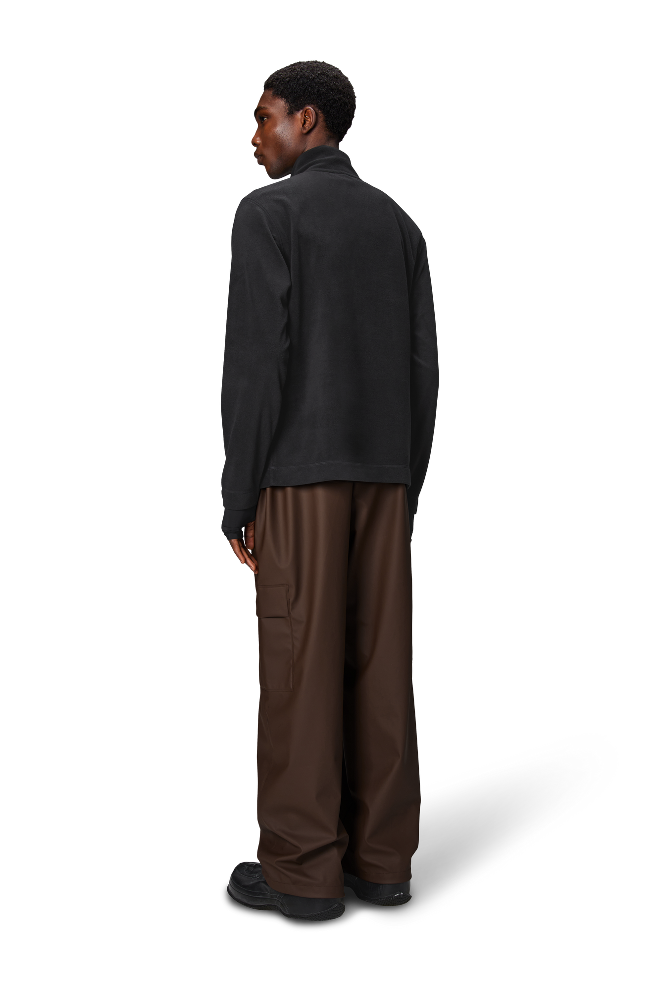 Unisex | Addis Fleece Half Zip - V2 | Black