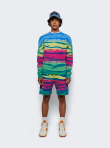 Men | The Elder Statesman | Frank Stripe Short | Multicolor