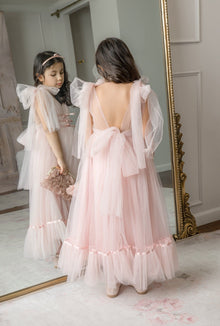 Girl | Camila Light Tulle Gown | Pink