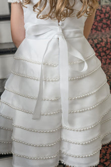 Girl | Pearl Ceremony Dress | White