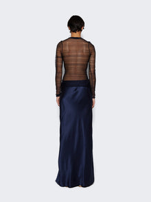 Women | Christopher Esber | Refraction Long Sleeve Dress | Blue