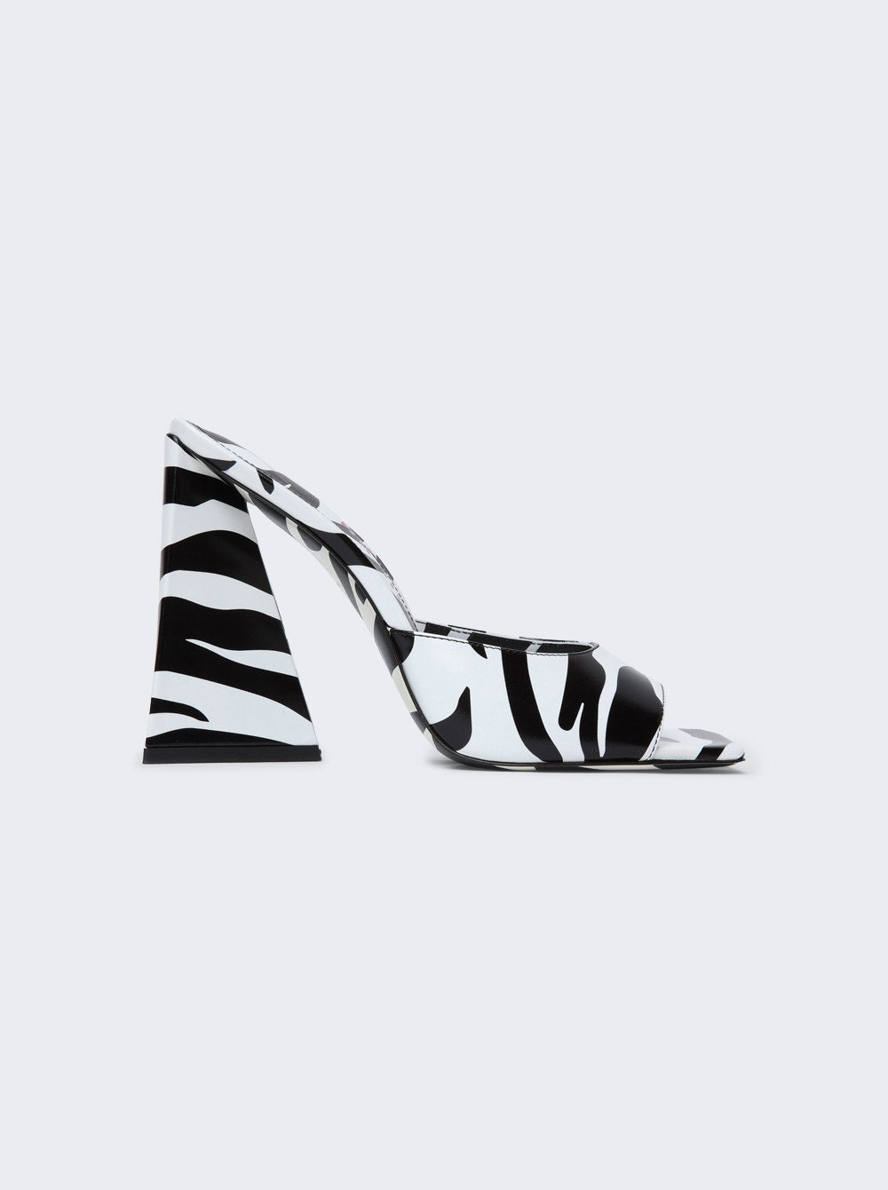 Women | The Attico | Devon Mule 115mm | White & Black