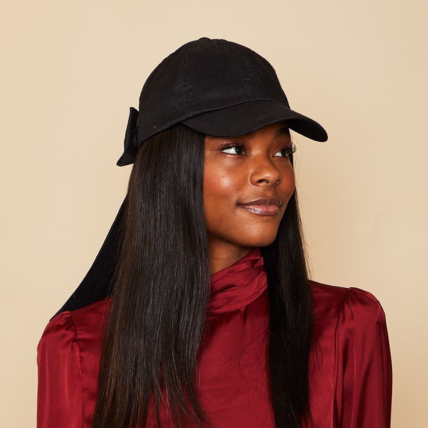 Lauren Baseball Cap | Black