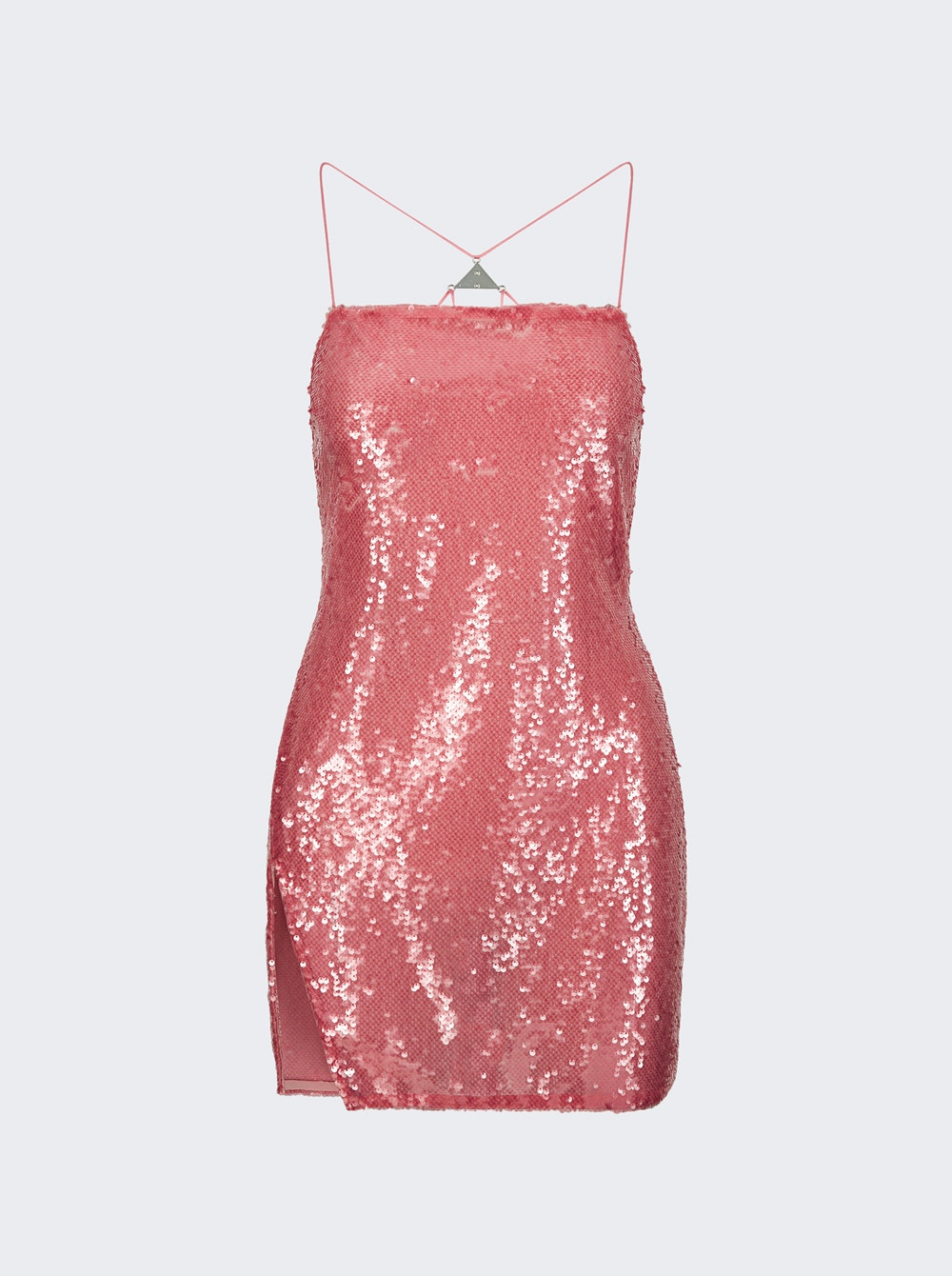 Women | The Attico | Fujiko Mini Dress | Light Pink