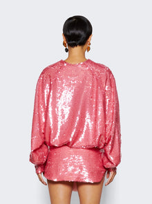 Women | The Attico | Gael Mini Dress | Light Pink