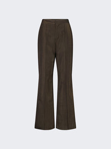 Women | Jean Paul Gaultier | Flare Trousers | Brown