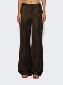 Women | Jean Paul Gaultier | Flare Trousers | Brown