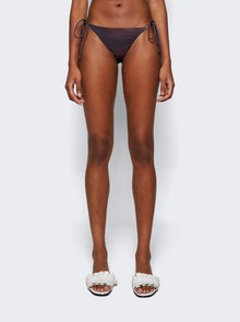 Women | Jean Paul Gaultier | Printed Corps Bikini Dark Nude | Brown