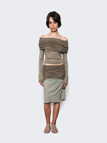 Women | Christopher Esber | Sonora Veiled Top Linseed | Tan