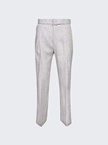 Dries Van Noten | Belted Pants | Lilac