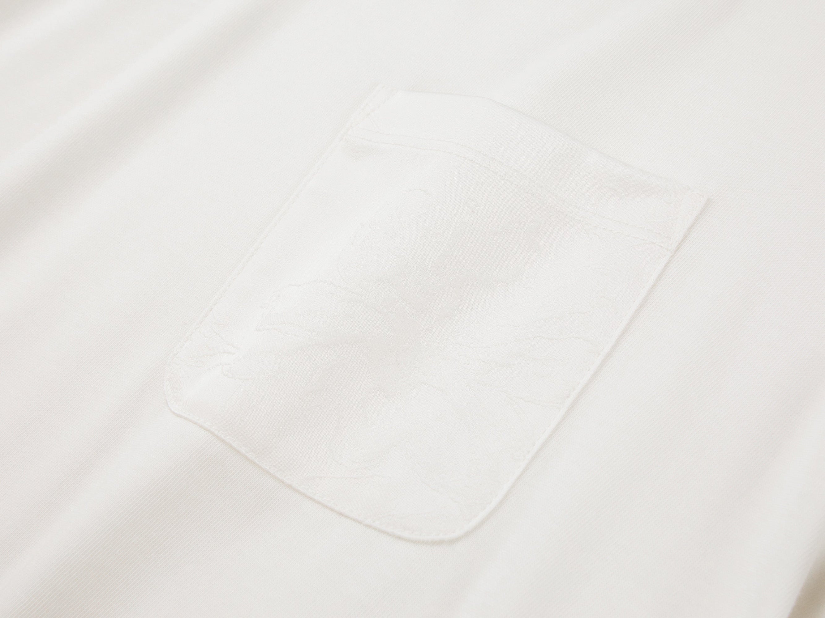 Loose-Fit Long Sleeve Tee | White