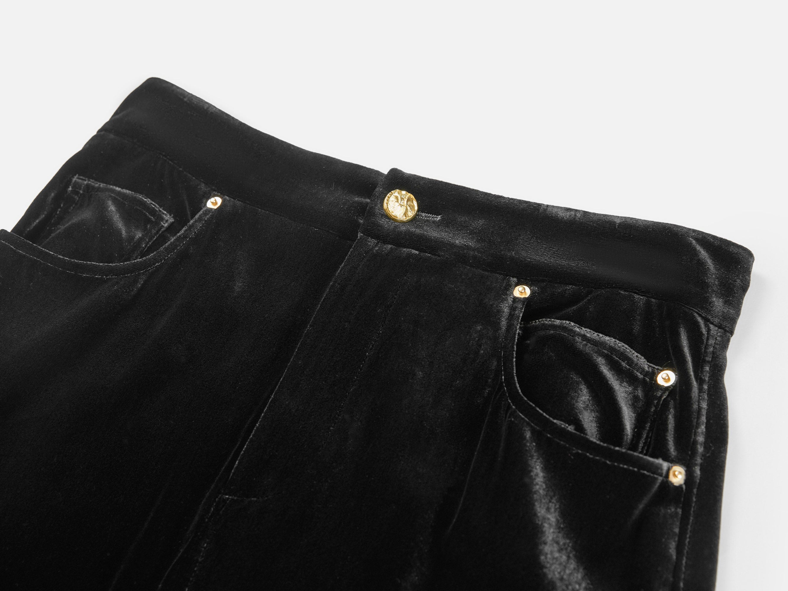 Mulberry Silk Skirt | Black
