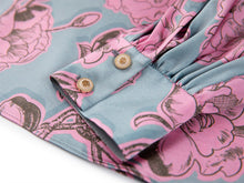 Ribbon Straight-Leg Long Sleeve Shirt | Pink