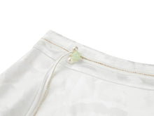 Jacquard Midi Skirt | White