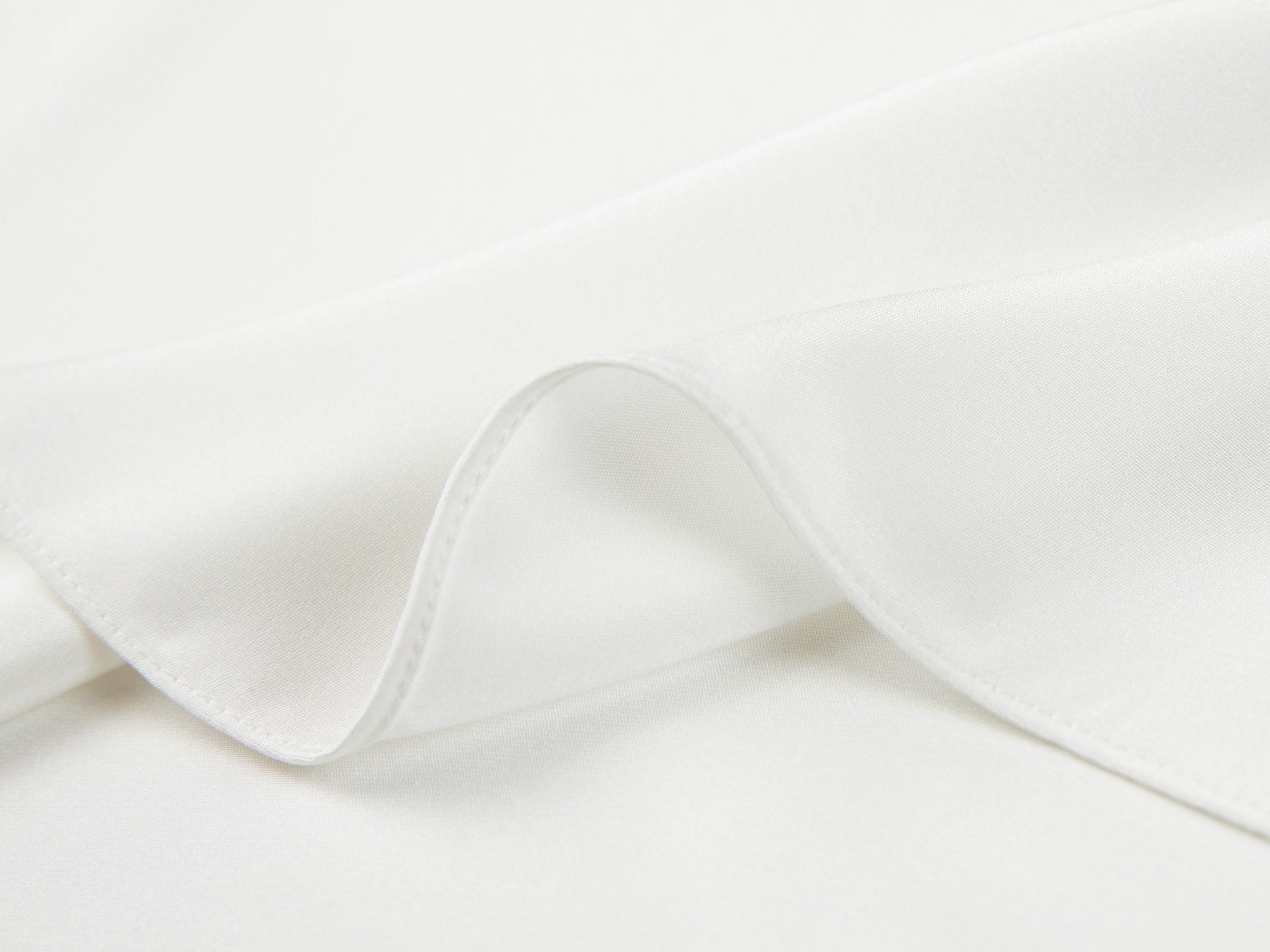 Silk Vest Sleeveless Top | White