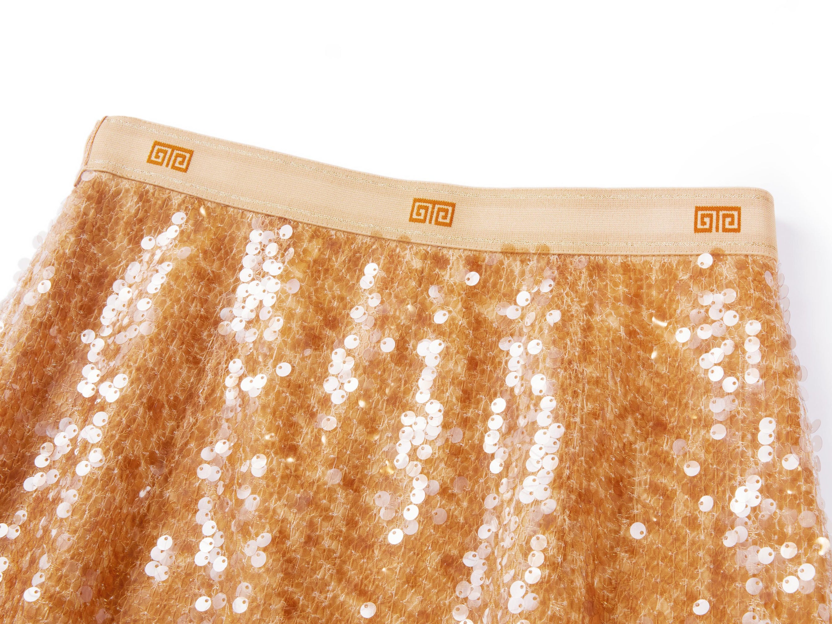 Sequin Skirt | Golden