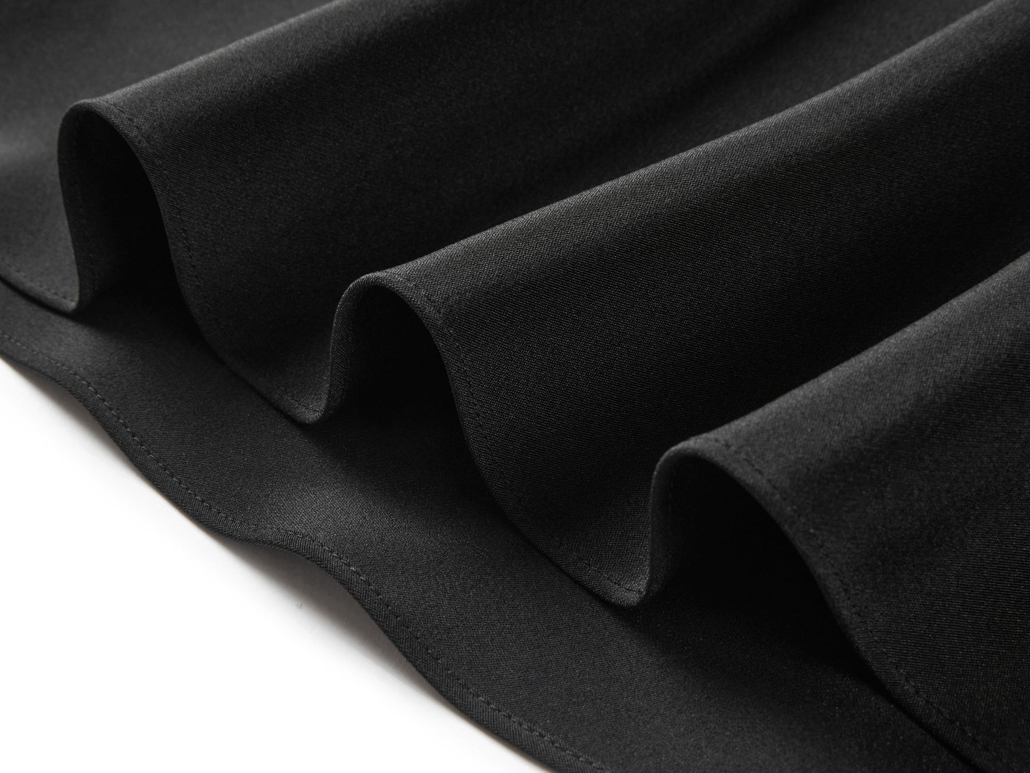 Silk Sleeveless Dress | Black