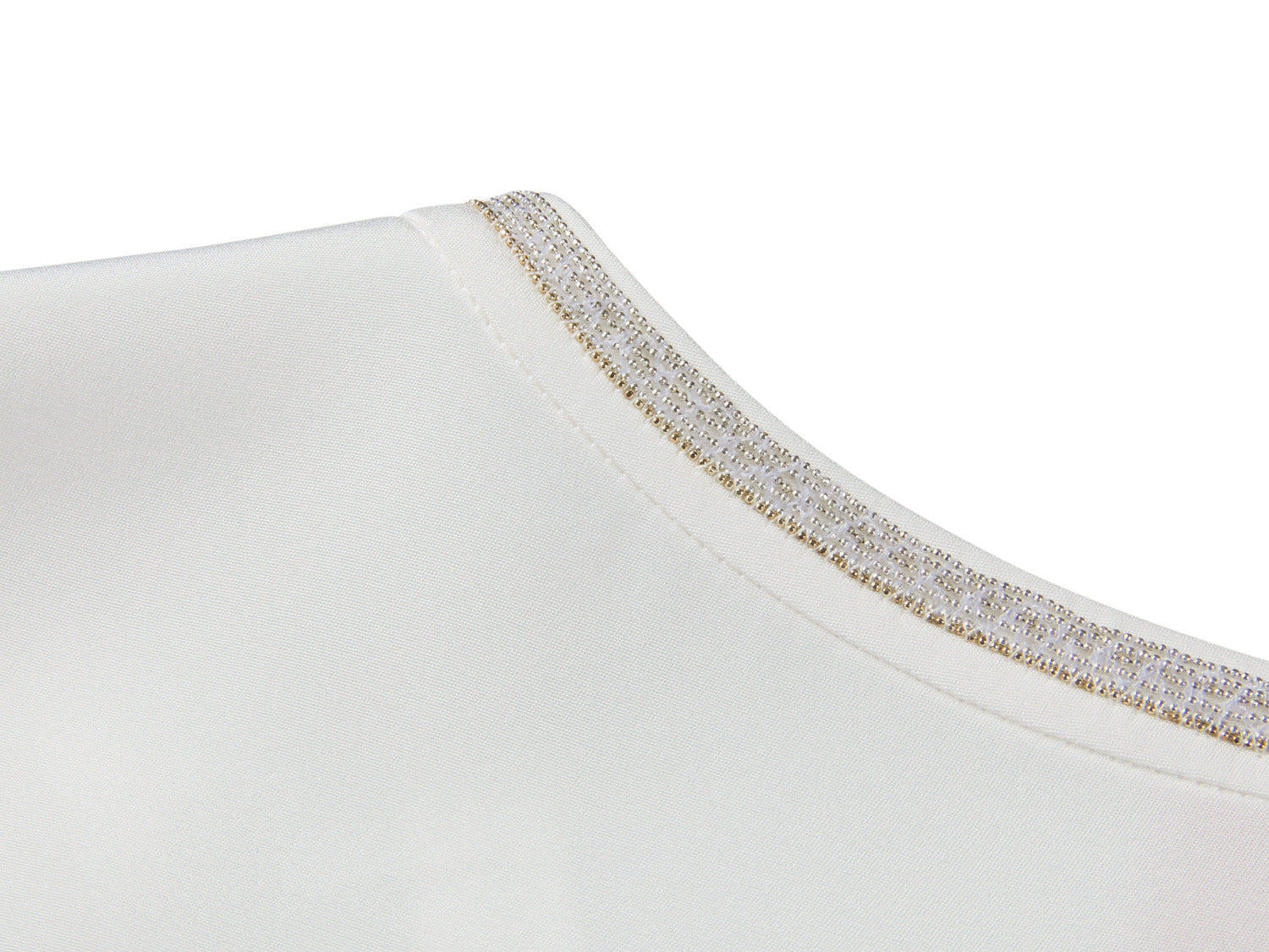 Silk Inner Sleeveless Top | White