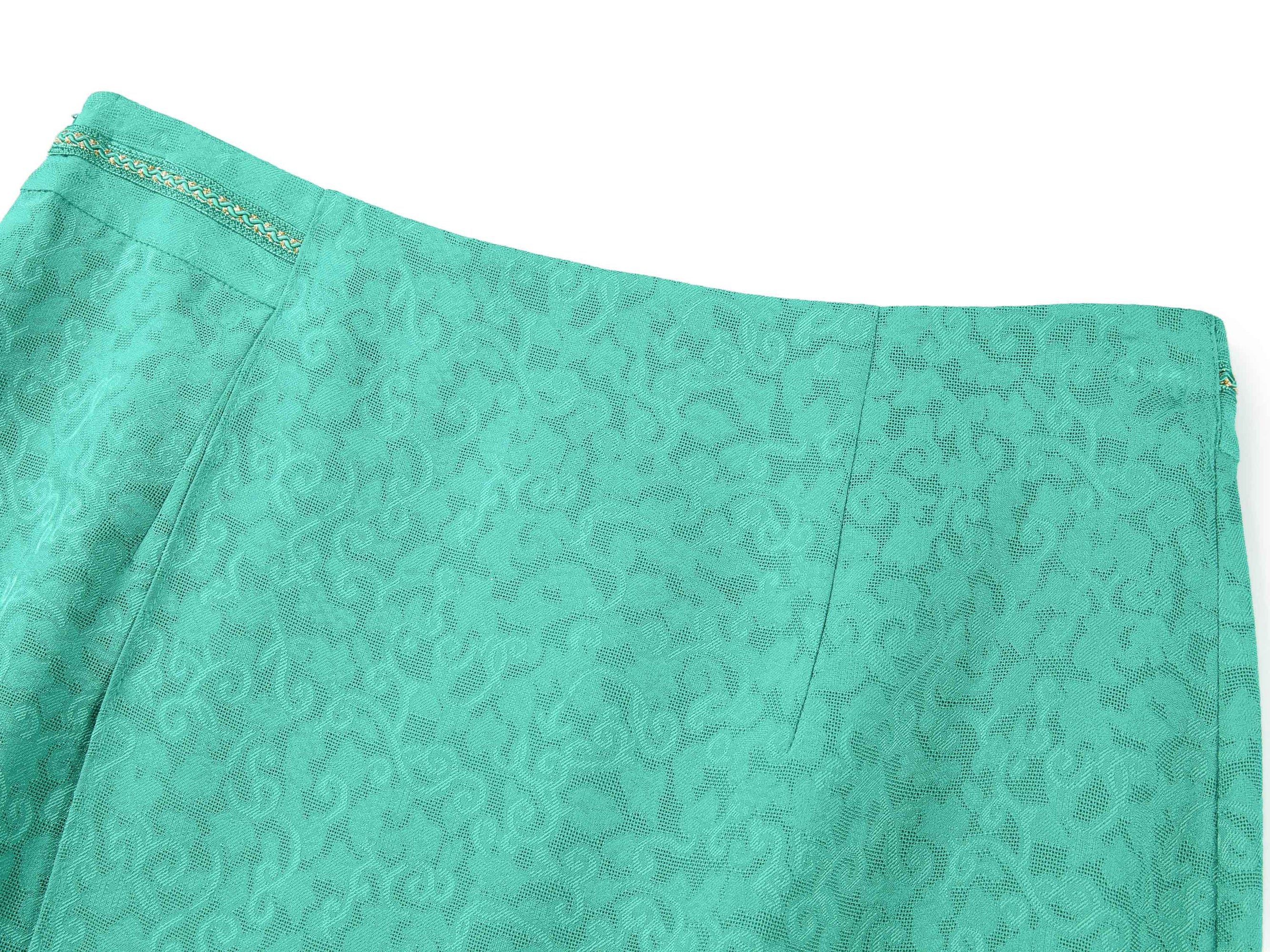 Slim Fit Skirt | Green